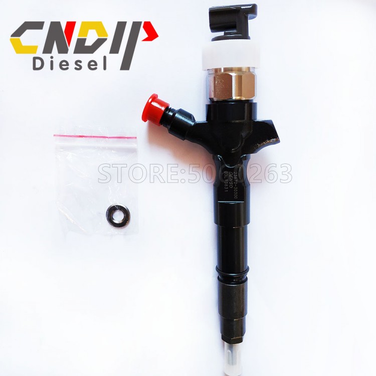 CNDIP Common Rail Injector 095000-7761 0950007761 Fuel Injector 23607-30300 for ToyotaHILUX D4d 2kd-ftv